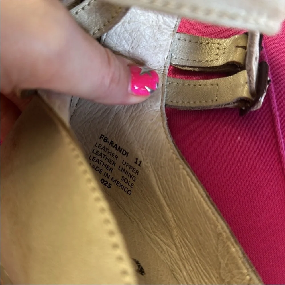 NEW FREEBIRD Randy Ice Ankle Strap Shoes Heels in size 11 - Picture 7 of 11